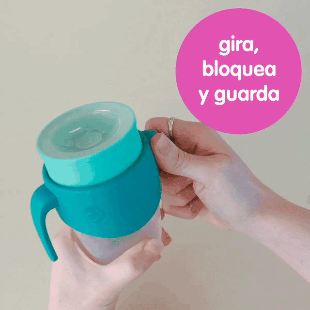 Taza 360º con cierre hermético Lilac Pop - b.box