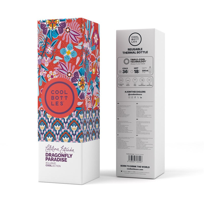 Botella térmica 500ml Xclusive Dragonfly Paradise - Cool Bottles