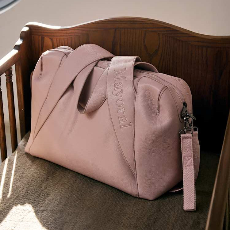 Bolso Maternal Polipiel Bebé Beige - Mayoral