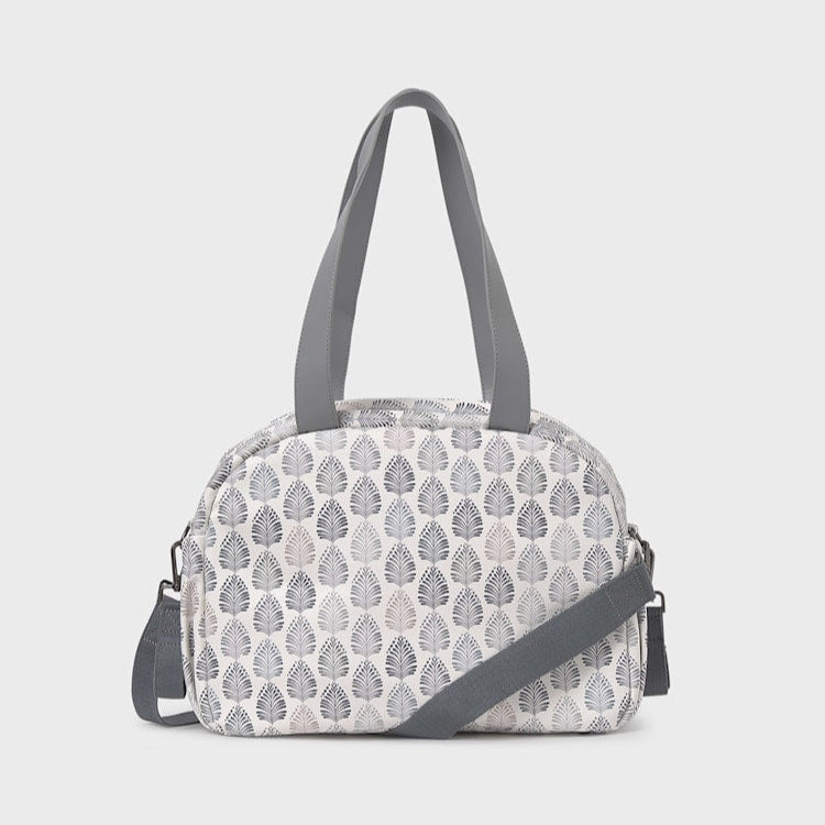Bolso Maternal Mediano Estampado Wild Gray - Mayoral