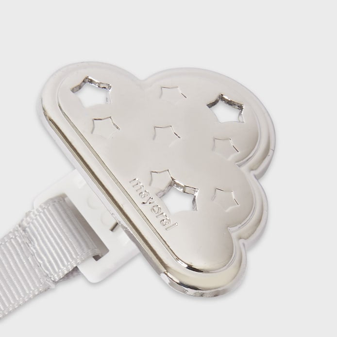 Chupetero bebé Nube Gris - Mayoral