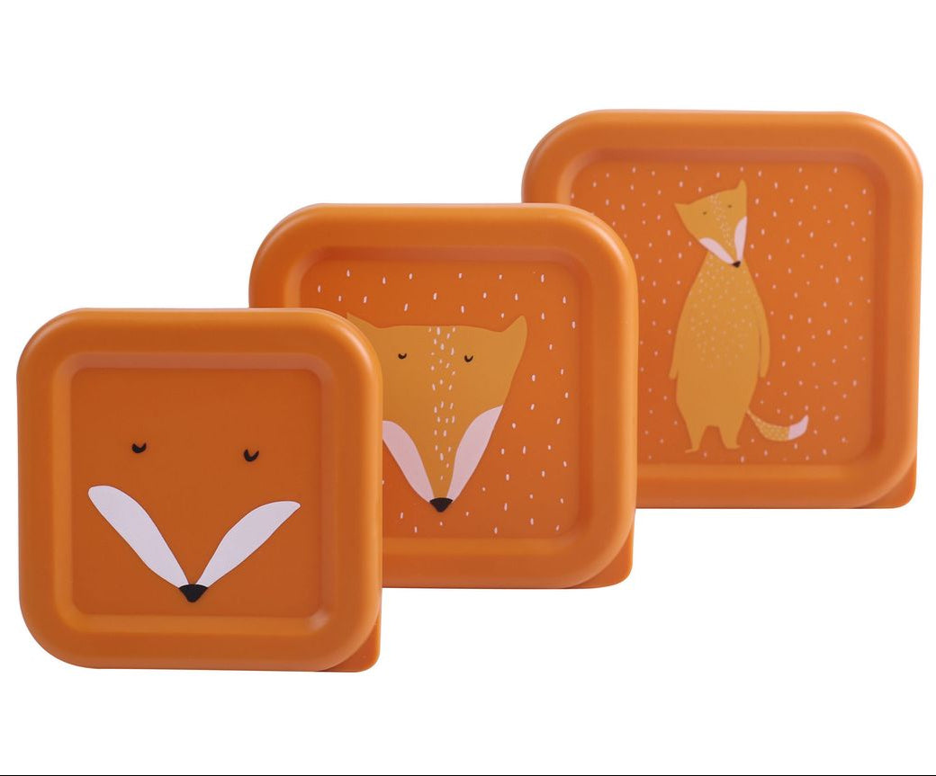Cajas de almuerzo pack 3 Fox - Trixie