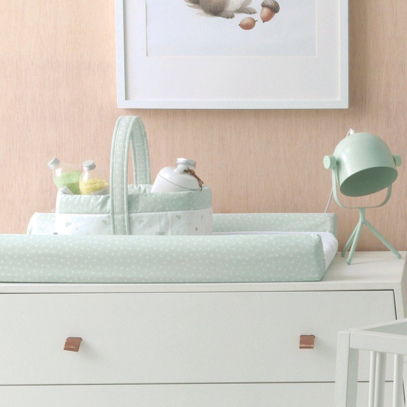Colchón cambiador 50x70 Ardi Verde - Cambrass