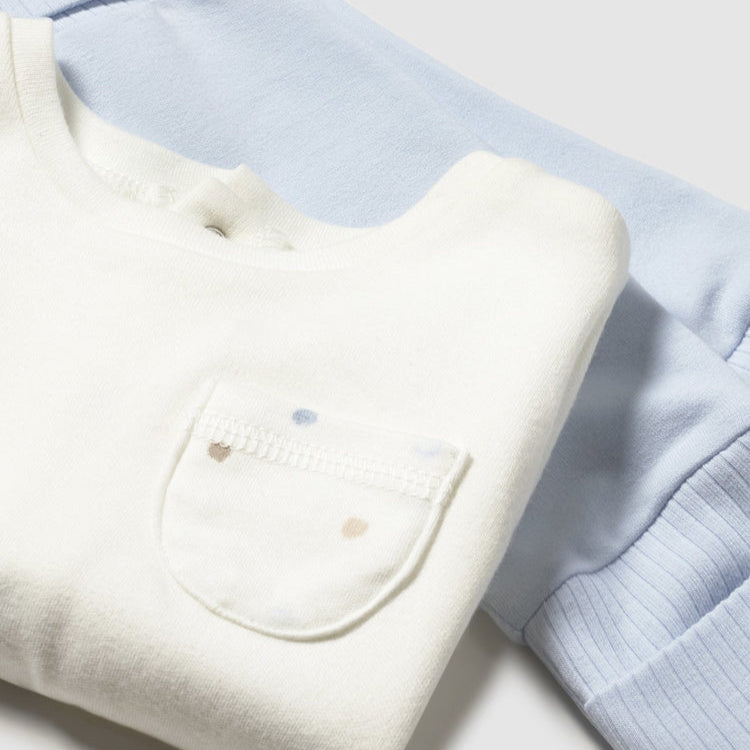 Chándal 3 piezas recién nacido Cielo - Mayoral