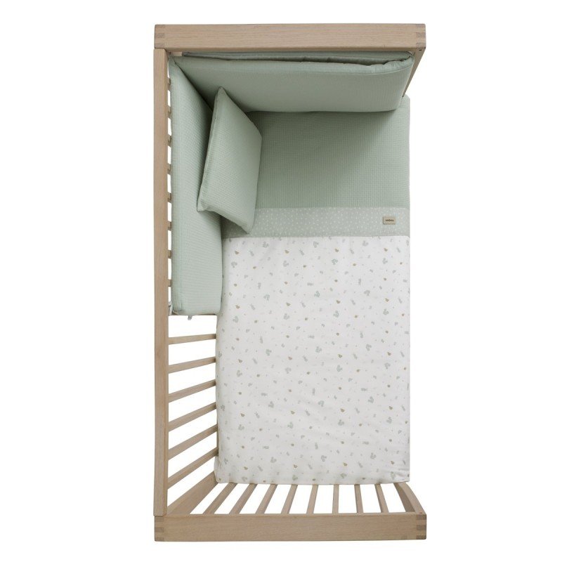 Funda nórdica + protector cuna Ardi Verde - Cambrass