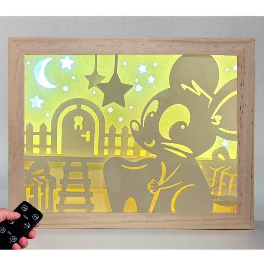 Lámpara Big Madera Ratoncito Pérez - Cutout