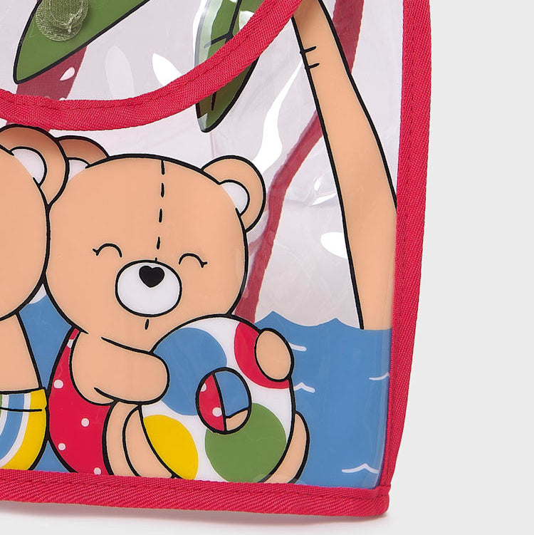Mochila de playa transparente Osos - Mayoral