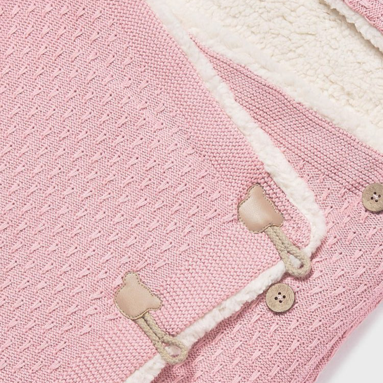 Saco capazo tricot Orquídea - Mayoral