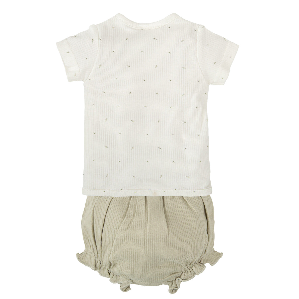 Conjunto Primera Puesta Jubón + Ranita Cornelia Verde - Bimbidreams