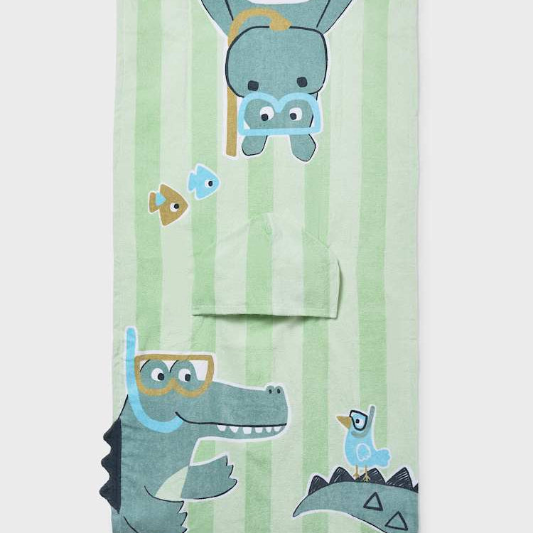 Toalla Poncho de Playa Manzana – Mayoral