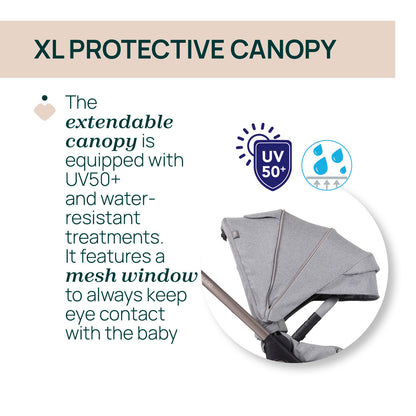 Chicco Bellagio 2.0 + Capazo Flexi - Lunar Rock