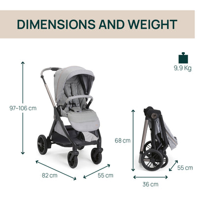 Chicco Bellagio 2.0 + Capazo Flexi - Lunar Rock