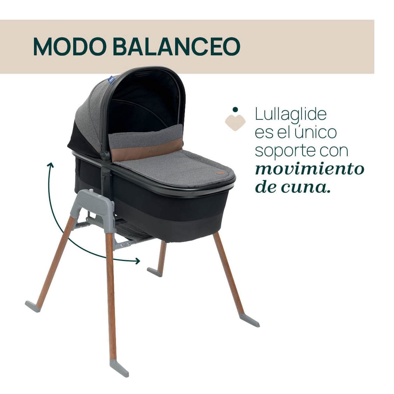Soporte para capazo Lullaglide - Chicco