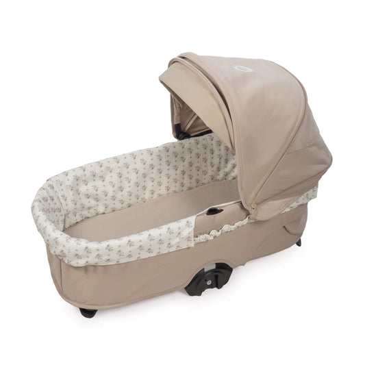 Cubre cuco con gomas + sábana ajustable Botton Flores – Walking Mum