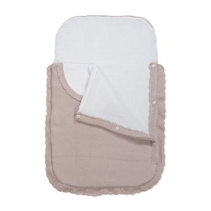 Saco cuco Tricot Rosa - Pasito a pasito