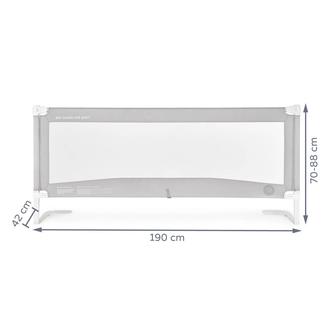 Barrera de cama 190cm Tall plus - Innovaciones Ms