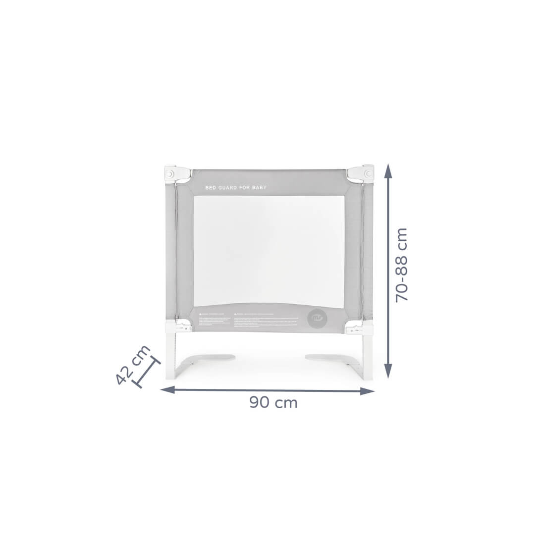 Barrera de cama 90cm Tall plus - Innovaciones Ms