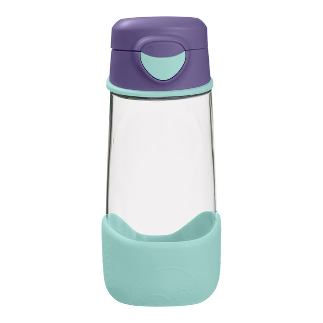 Botella Tritán con boquilla y asa 450ml Lilac Pop - b.box