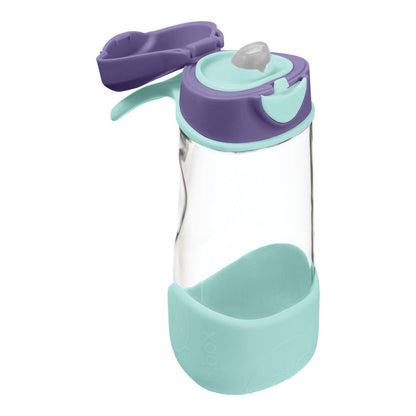 Botella Tritán con boquilla y asa 450ml Lilac Pop - b.box