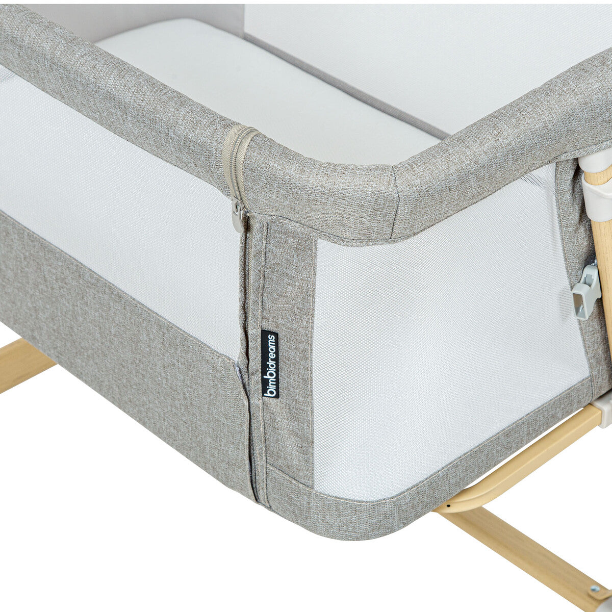 Minicuna colecho Basics Lino - Bimbidreams