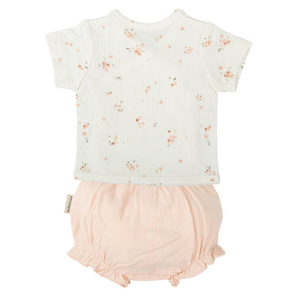 Conjunto Primera Puesta Jubón + Ranita Monet Rosa - Bimbidreams