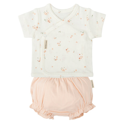 Conjunto Primera Puesta Jubón + Ranita Monet Rosa - Bimbidreams