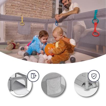 Parque de Juegos Bebé L 120x120 - Innovaciones Ms