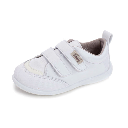 Deportiva Doble Velcro Blanco - Zapyflex