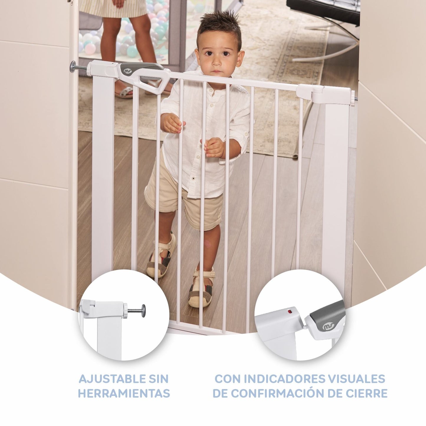 Barrera para escalera y puerta - Innovaciones Ms