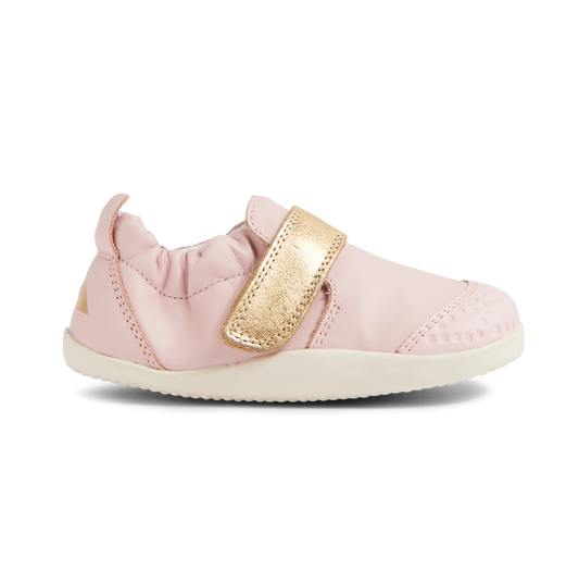 Prewalkers Xplorer Go Ballet Pink-Gold - Bobux