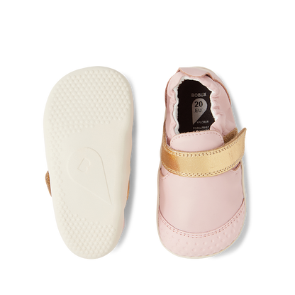 Prewalkers Xplorer Go Ballet Pink-Gold - Bobux