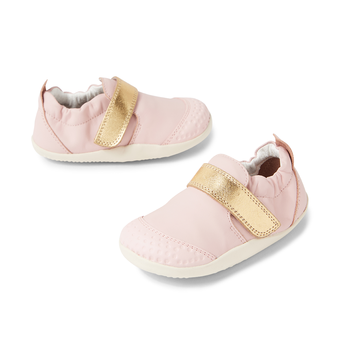 Prewalkers Xplorer Go Ballet Pink-Gold - Bobux
