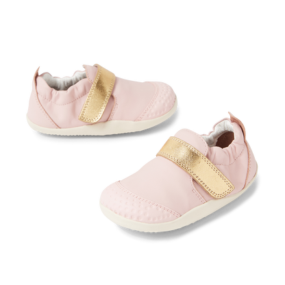 Prewalkers Xplorer Go Ballet Pink-Gold - Bobux