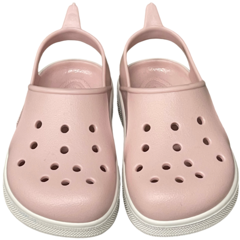 Zueco infantil barefoot Cloggy Pink/White - Boatilus