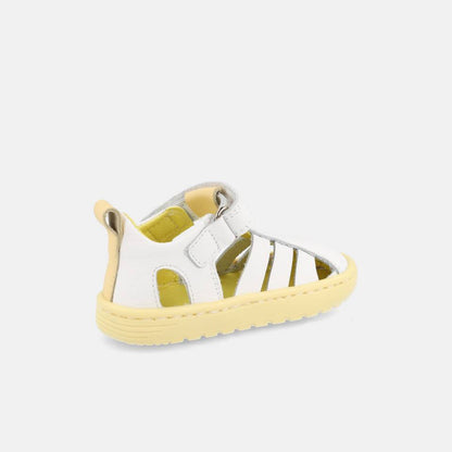 Sandalia Cuba Blanco/Amarillo - Blanditos by Críos