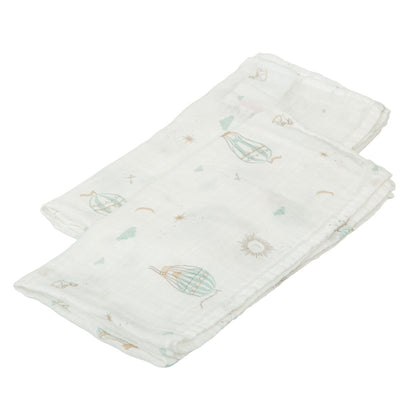 Gasas de Bambú pack 2 Blue Sky - Bimbidreams