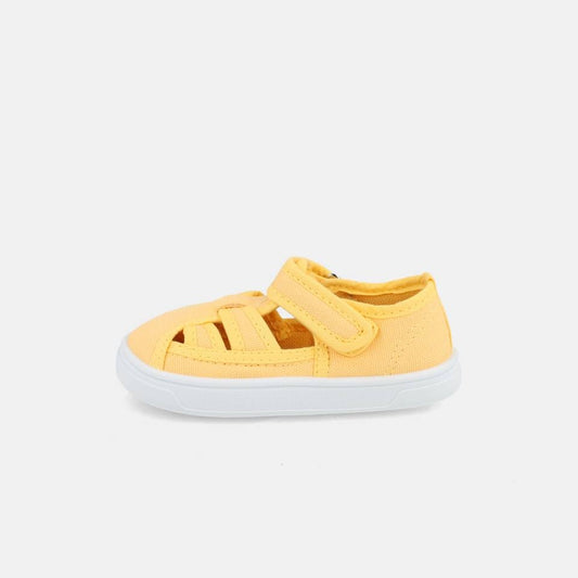 Sandalia Molly Lona Amarillo - Blanditos by Críos