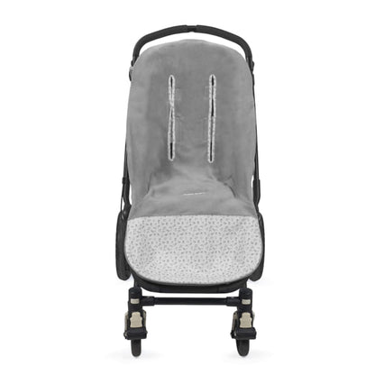 Saco silla invierno Little Bloom Flores Gris – Pasito a pasito