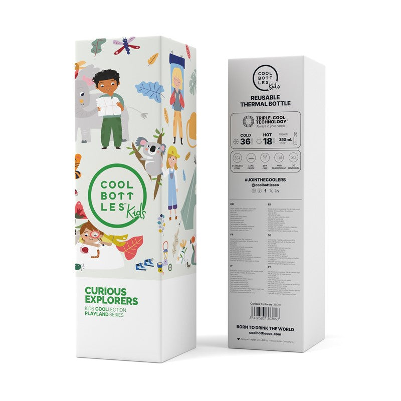 Botella térmica 350ml Kids Curious Explorers - Cool Bottles