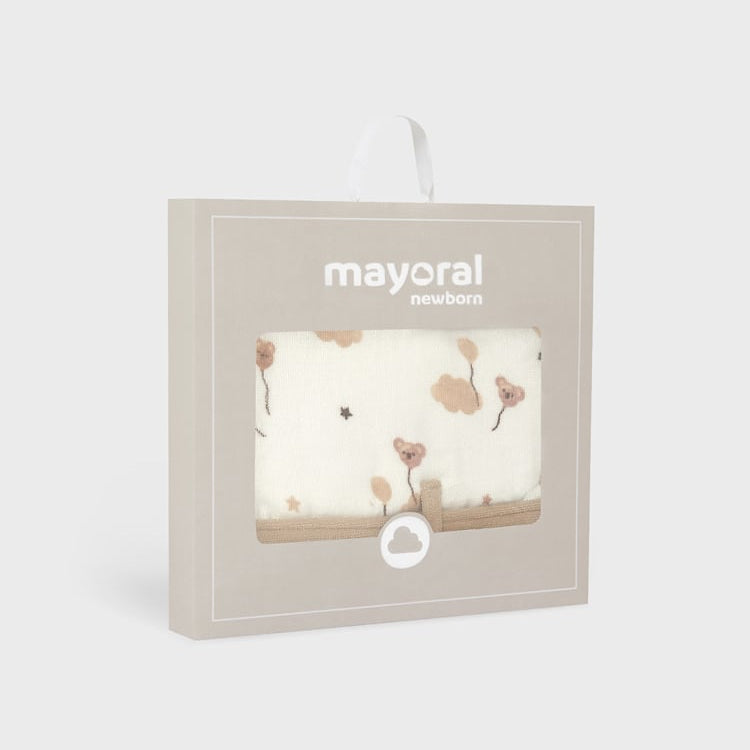 Albornoz Osito Bebé Crudo – Mayoral