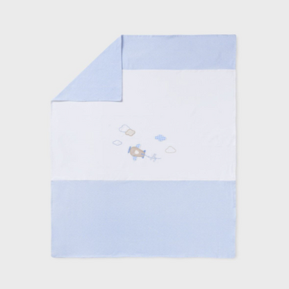 Arrullo de bebé Blanco Azul - Mayoral