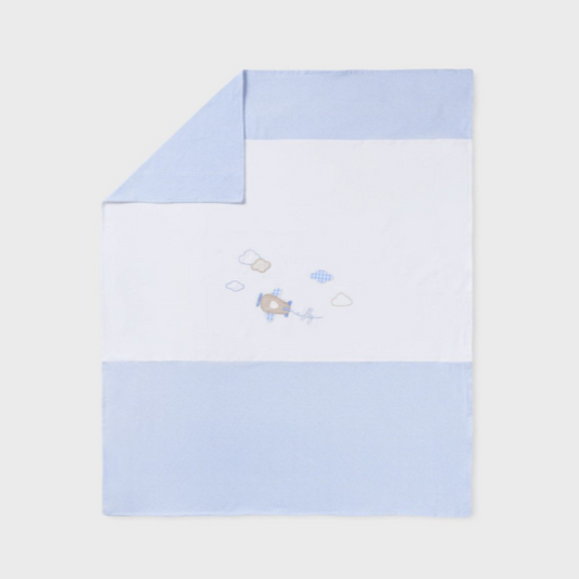 Arrullo de bebé Blanco Azul - Mayoral