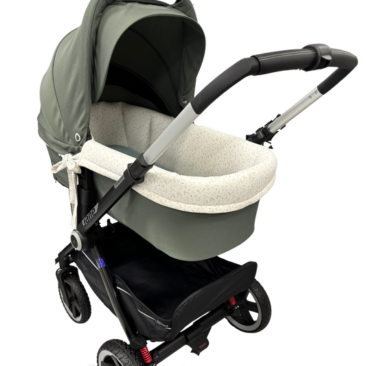 Guarnitura acolchada para capazo Ramitas – D'Peques