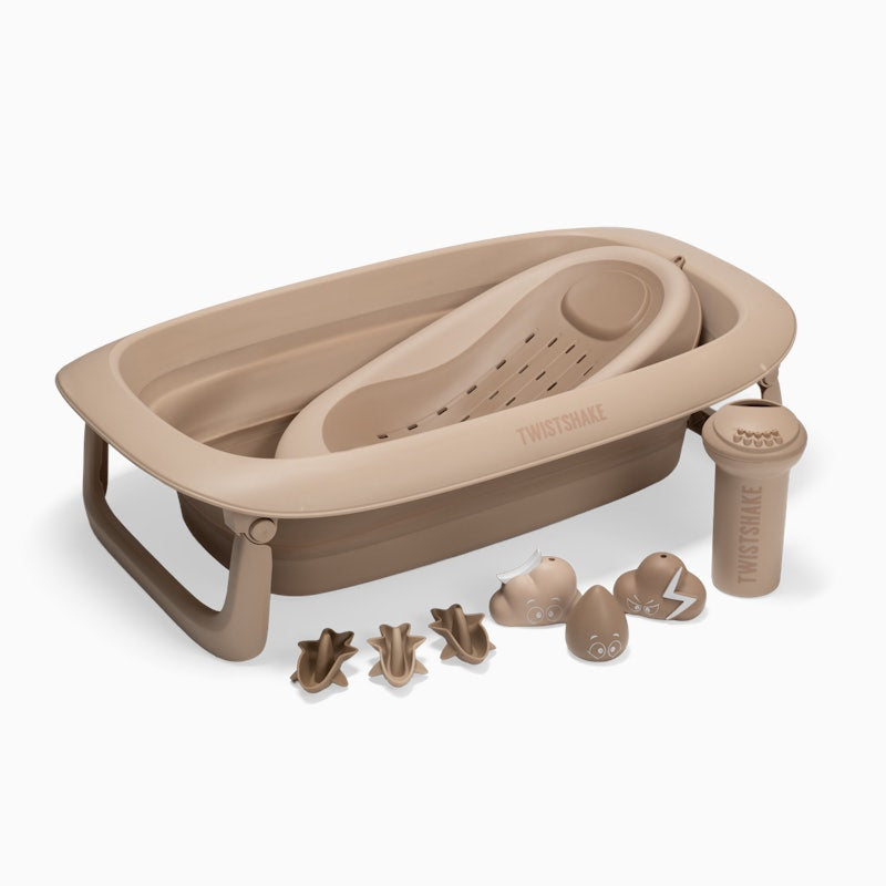 Bañera plegable + soporte Mocha - Twistshake