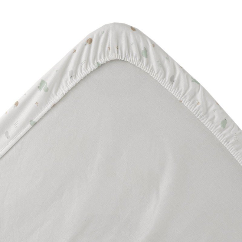 Sábana bajera cuna pack 2 ud. Ardi Verde - Cambrass