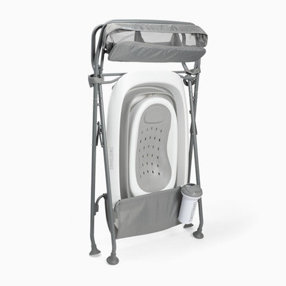 Bañera plegable + soporte Gris - Twistshake