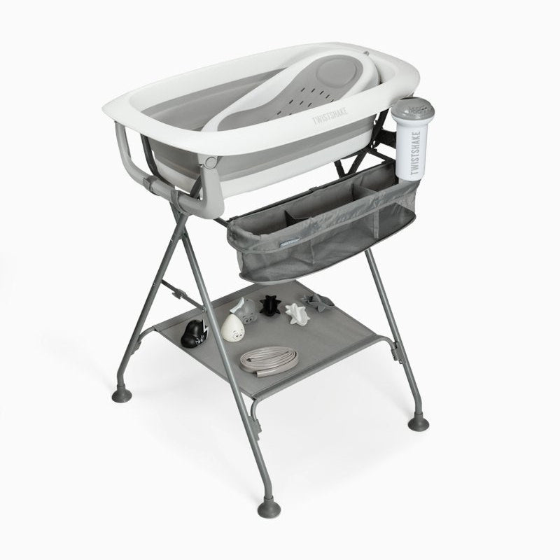 Bañera plegable + soporte Gris - Twistshake