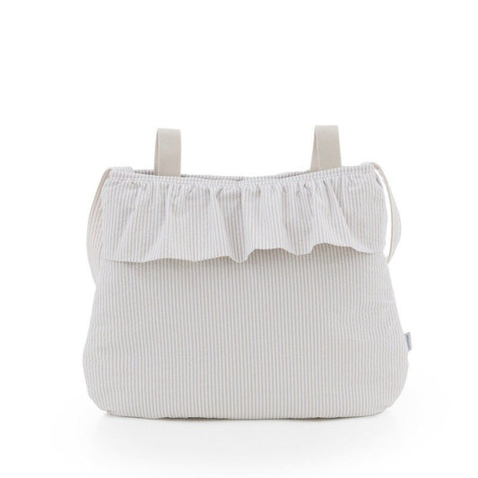 Bolso Maternal Boho Candela Crudo - Cambrass