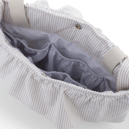 Bolso Maternal Boho Candela Crudo - Cambrass