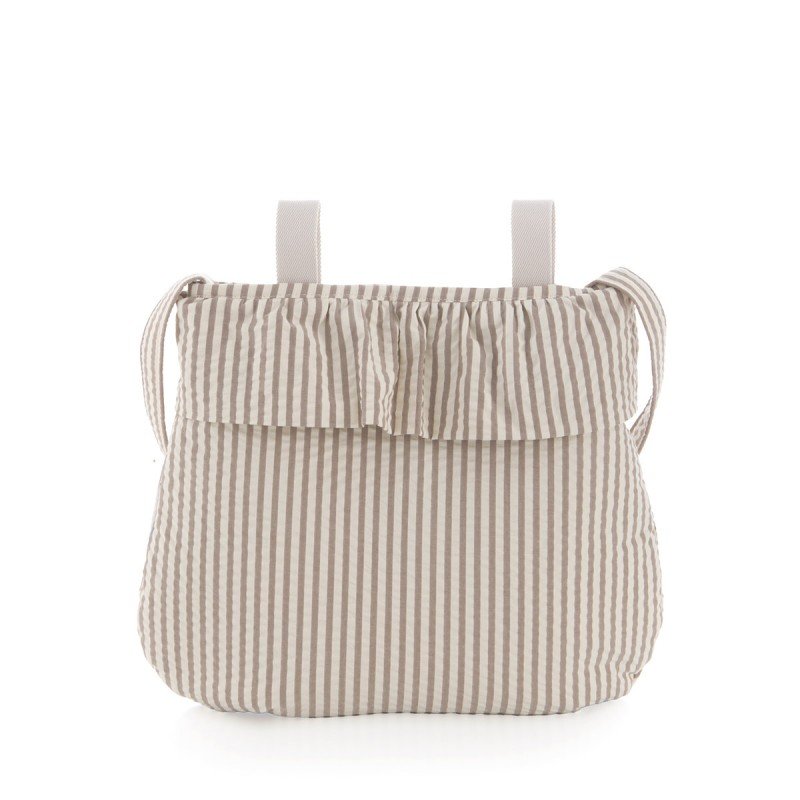 Bolso Maternal Boho Derby Beige - Cambrass
